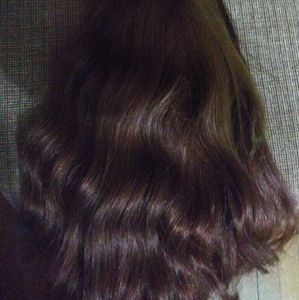 Hair Extensions New Mixed color hair bundle about 120 strands.